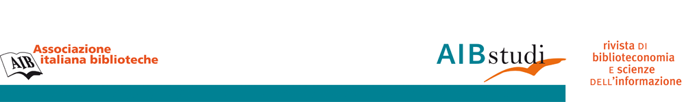 Testata della pagina